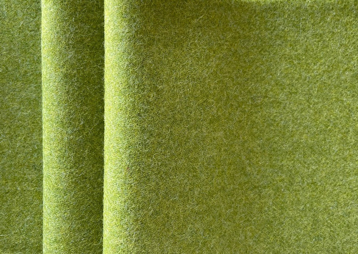 Gorgeous Heathered Lime Zest Shetland Wool (Made in England)