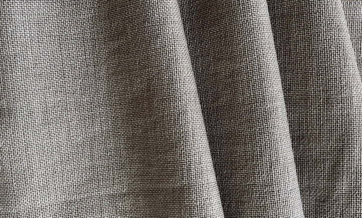 Couture Unique Elephant Grey Linen & Nylon Blend (Made in Italy)
