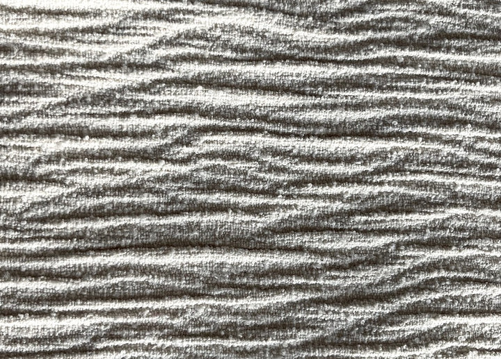 Sophisticated Stratified Textured Natural Cotton Blend (Made in Turkey)
