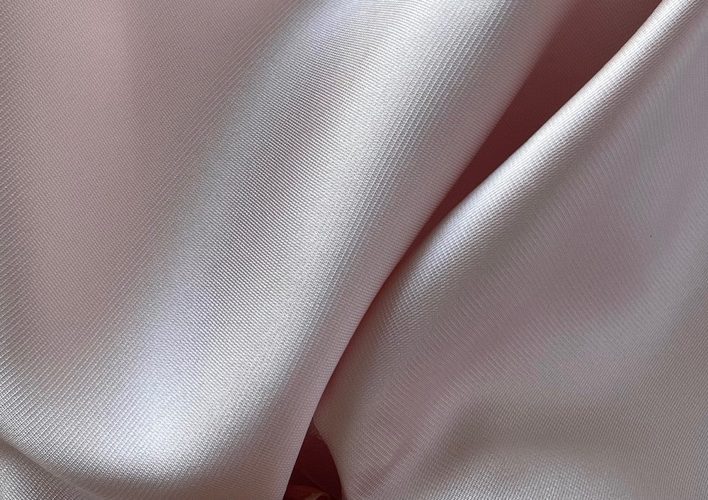 Romantic Ballet Pink Crisp Polyester Mikado Twill (Made in Japan)
