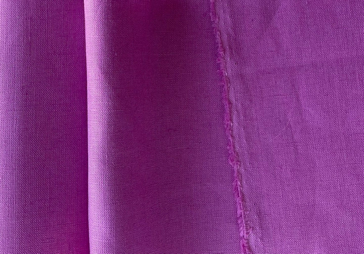 Spirited Sunset Lilac Linen (Made in Poland)