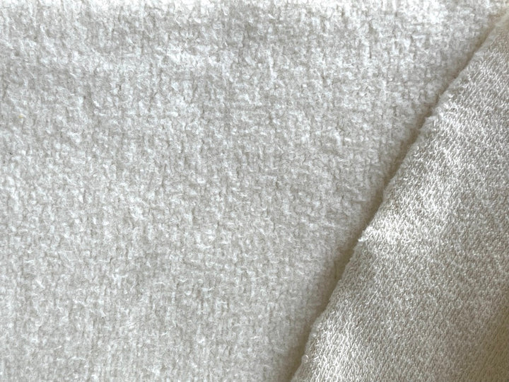 Organic Plush Natural Cotton Sherpa Knit