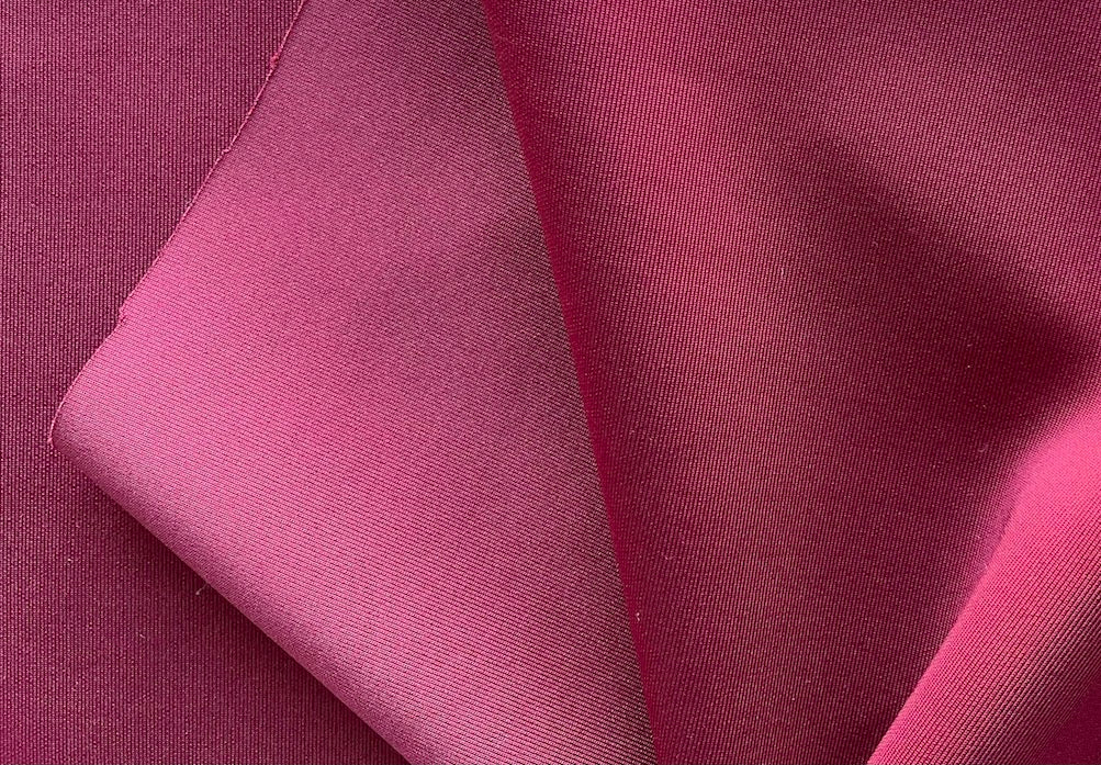 Polyester Fabric,4mm Cherry Neoprene-Type Nylon Scuba Knit (Made in Italy)  – Britex Fabrics