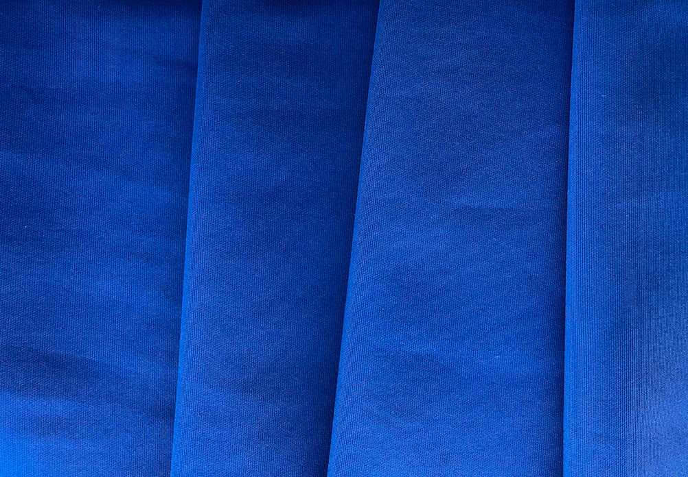 Jeweled Ultramarine Polyester Scuba Knit