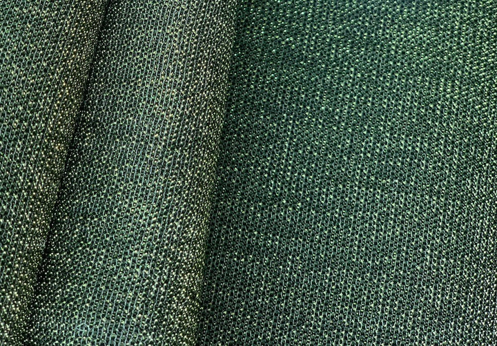 Marc Jacobs Metallic Shaded Moss Green Rayon Blend Scuba Knit