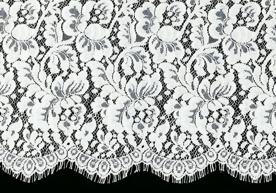 Custom Printed English Lace Fabric