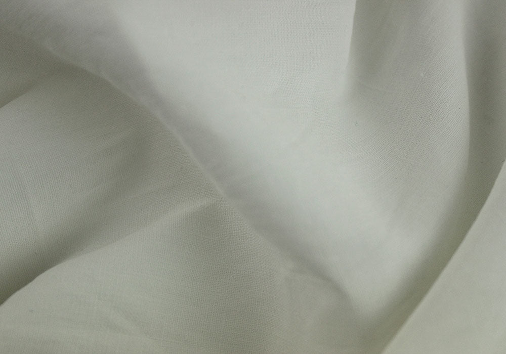 100% Linen Solid White (Made in Italy)