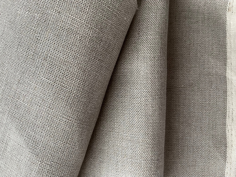 Natural Flax Linen Canvas (Made in Europe)