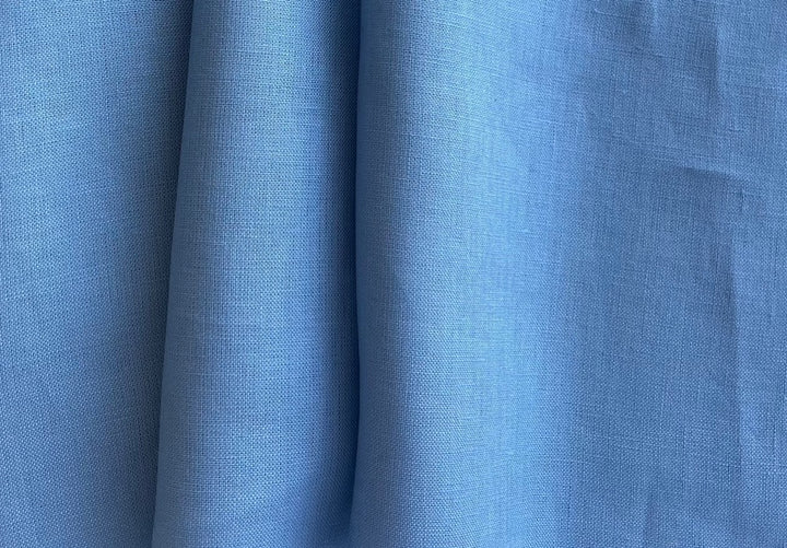Lighter-Weight Wedgwood Blue Linen  (Made in Poland)