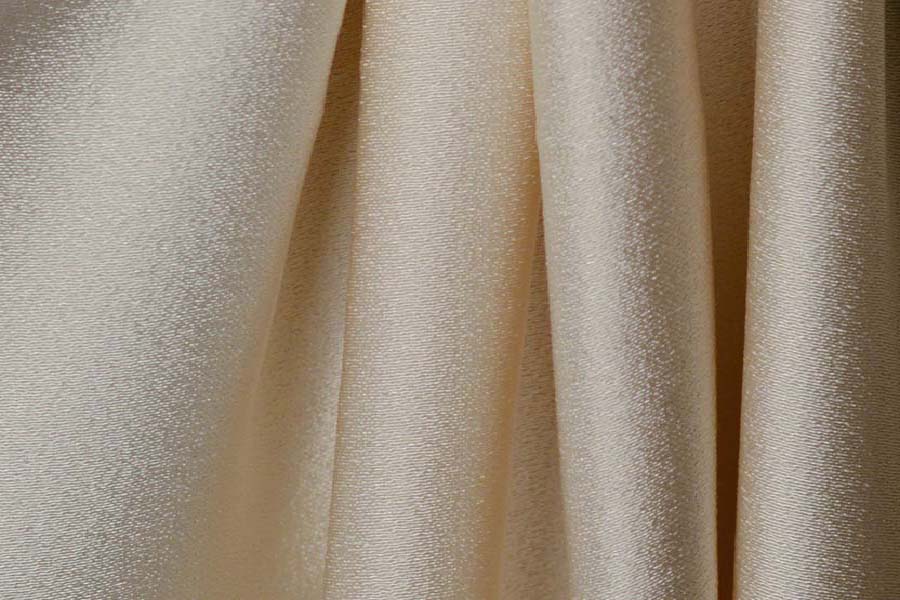 Ivory Tri-Acetate Crepe-Back Satin (Made in Italy)