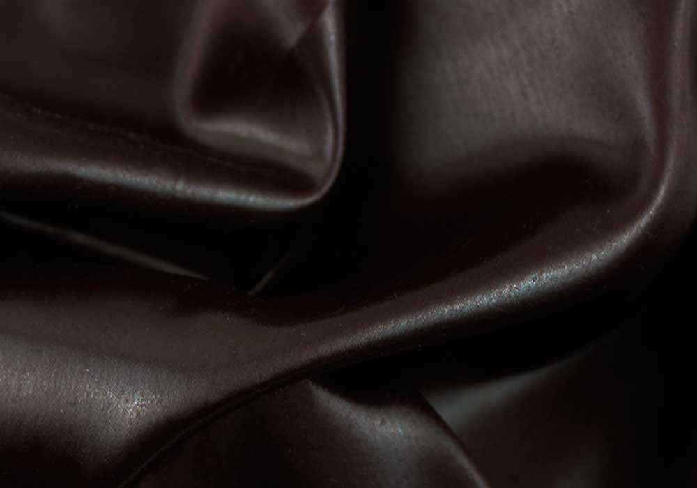 Designer Lacquered Cordovan Silk Blend (Made in Italy)