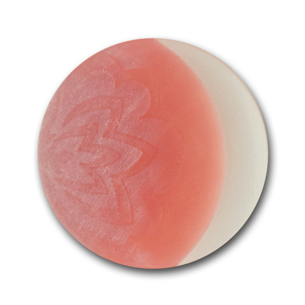 Iridescent Rose Plastic Button