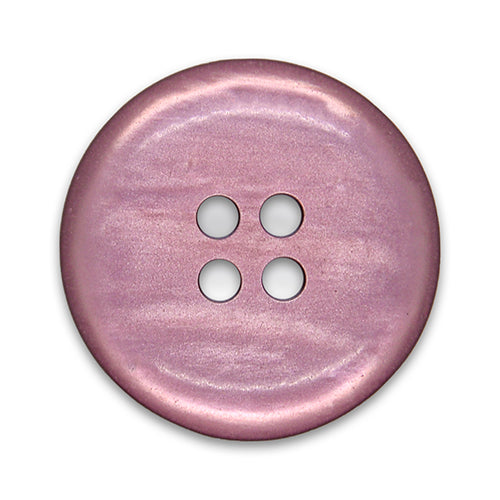 4-Hole Pearlescent Mauve Plastic Button