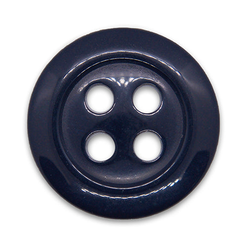 1 1/2" 4-Hole Nautical Navy Plastic Button