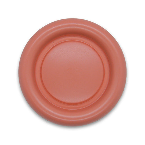 1 3/8" Peachy Salmon Plastic Button