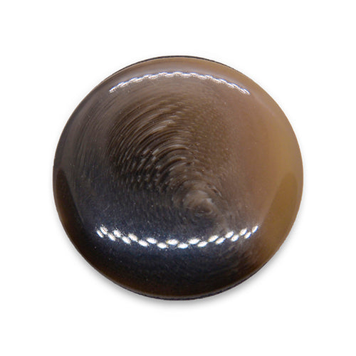 Marbled Coffee Swirl Plastic Button (Made in Italy)