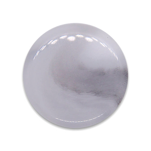 Marbled Smoke Grey Plastic Button (Made in Italy)