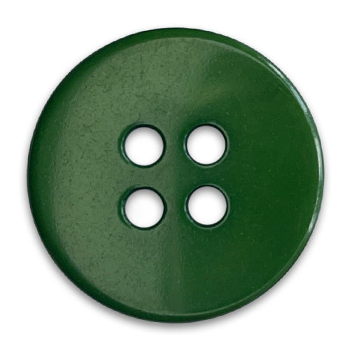 Basil Grove Flat 4-Hole Plastic Button (Made in Spain)
