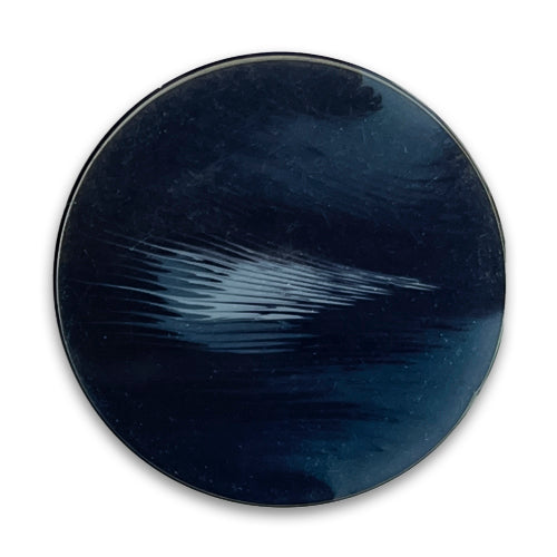 Night Swooping Clouds Plastic Button (Made in Switzerland)