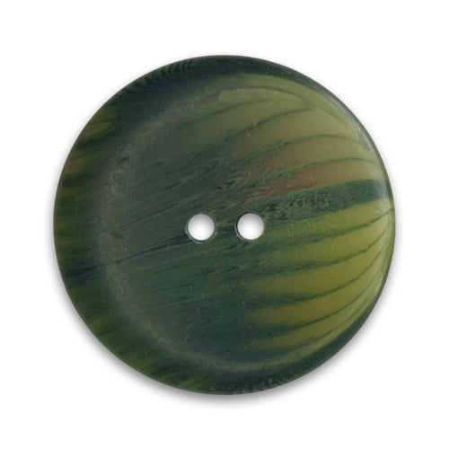 Seaweed Garden 2-Hole Plastic Button (Made in Spain)