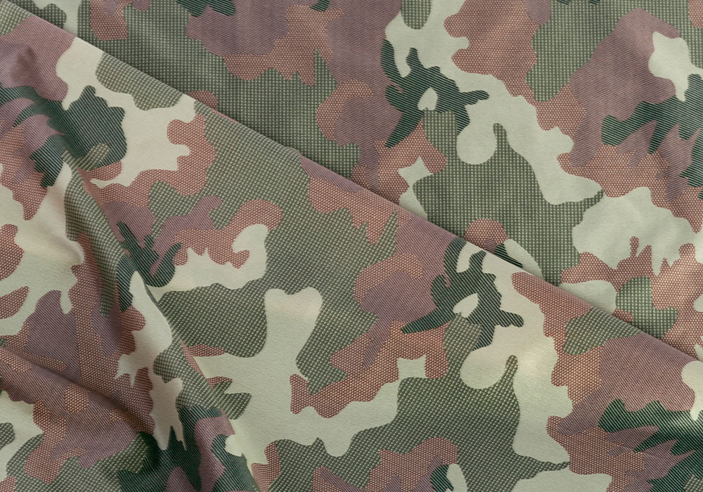 Featherlight Nylon Camouflage Print (Made in Italy)