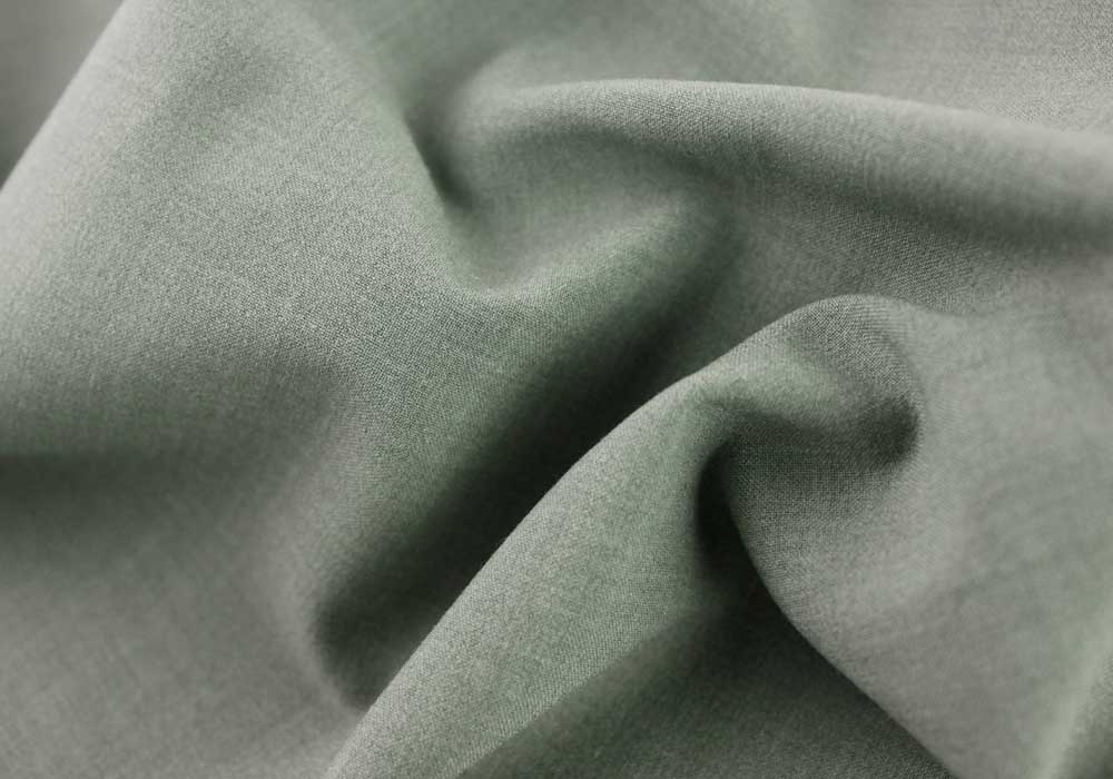 Stormy Grey Stretch Polyester Suiting