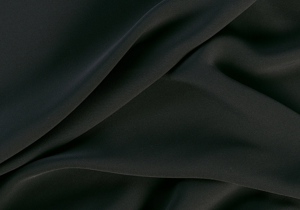 Drapy Dark Spruce Polyester Fabric