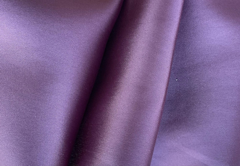 Boysenberry Orchid Polyester Mikado Twill