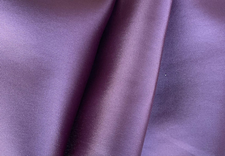 Boysenberry Orchid Polyester Mikado Twill