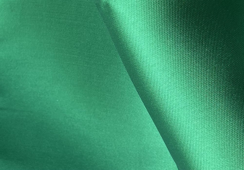 Jeweled Emerald Green Polyester Twill