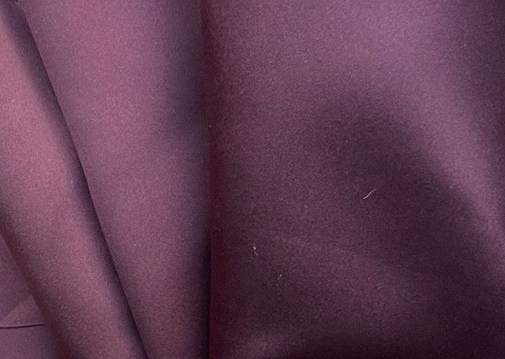 Intoxicating Burgundy Wine Polyester Duchess Satin