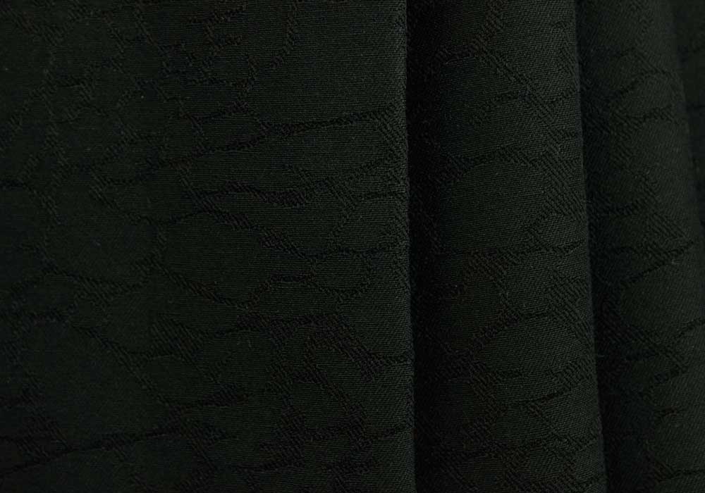 La Giraffa Black Stretch Viscose (Made in Italy)