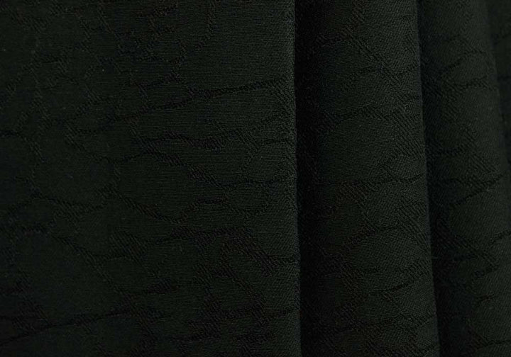 La Giraffa Black Stretch Viscose (Made in Italy)