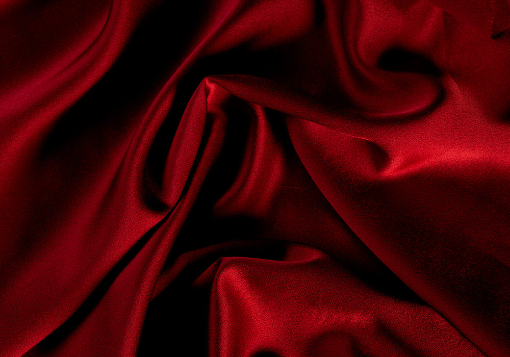 Garnet Rayon Blend Crepe Back Satin (Made in Italy)