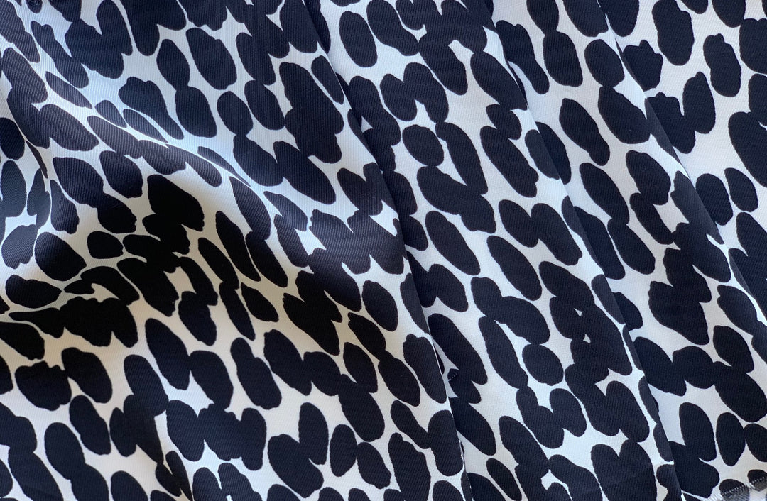 Wild Spots Viscose Twill (Made in Italy)