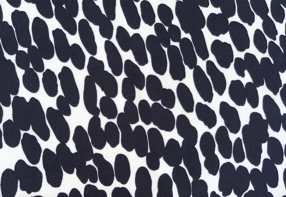 Wild Spots Viscose Twill (Made in Italy)