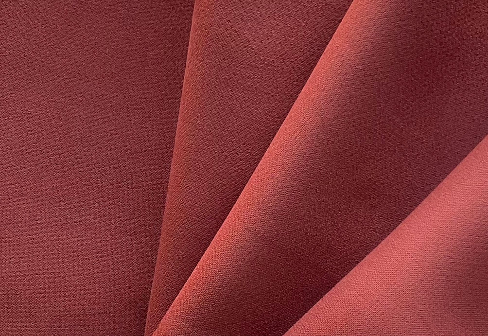 Rose Spice Stretch Viscose Crepe (Made in Italy)