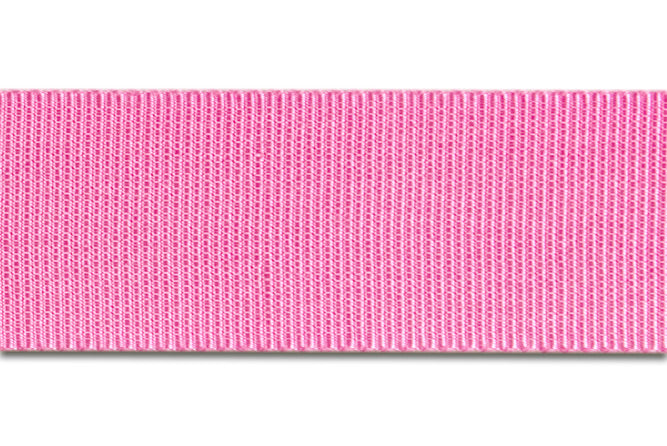Pink Rayon Petersham Grosgrain Ribbon (Made in Japan)
