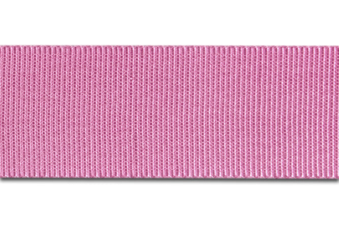 Pink Rayon Petersham Grosgrain Ribbon (Made in Japan)