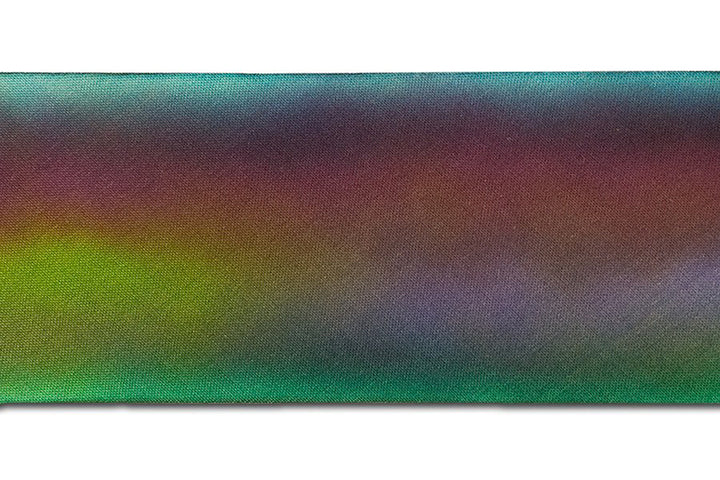 Sea Cave Hand-Dyed Silk Ribbon by Hanah Silk™ (Made in USA)
