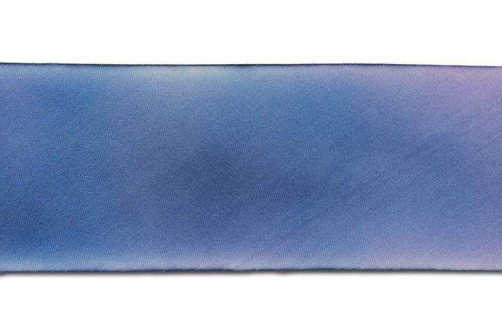 Periwinkle Hand-Dyed Silk Ribbon by Hanah Silk™ (Made in USA)