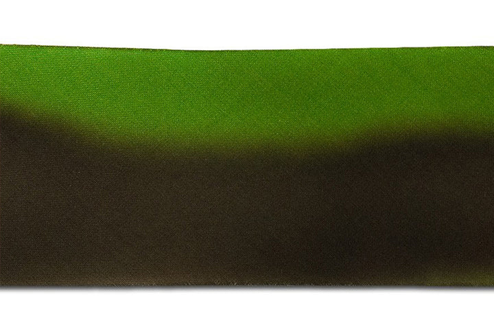 Chocolate Tree Frog Hand-Dyed Silk Ribbon by Hanah Silk™ (Made in USA)