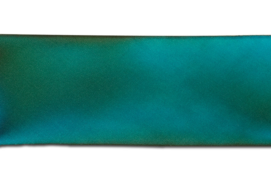 Copper Patina Hand-Dyed Silk Ribbon by Hanah Silk™ (Made in USA)