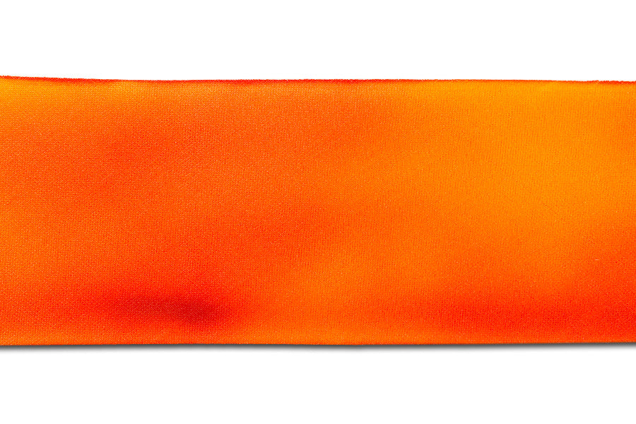 California Poppy Hand-Dyed Silk Ribbon by Hanah Silk™ (Made in USA)