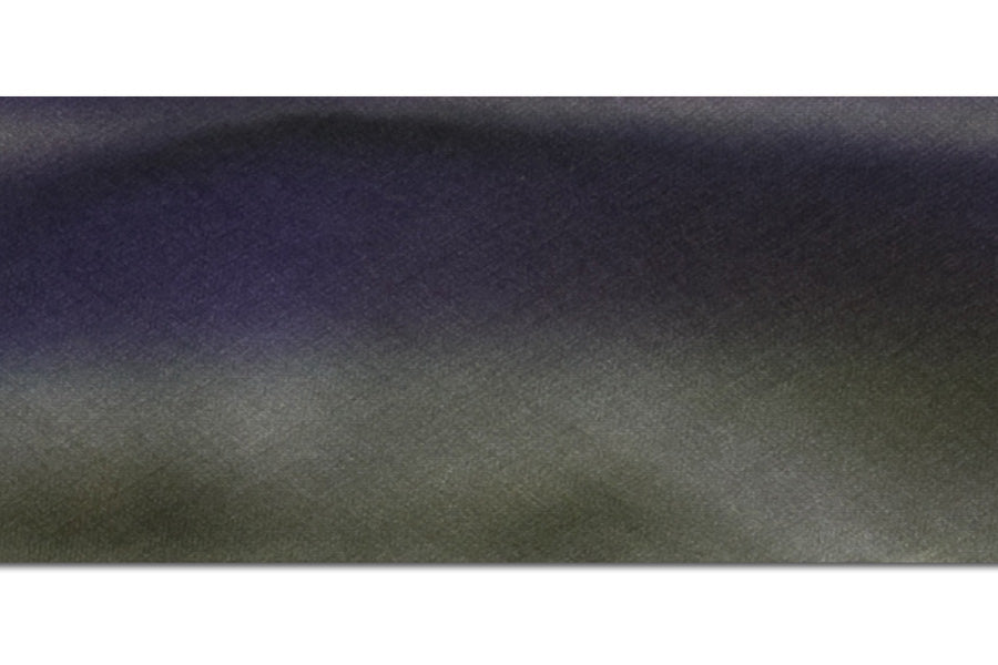 Eggplant Olive Hand-Dyed Silk Ribbon by Hanah Silk™ (Made in USA)