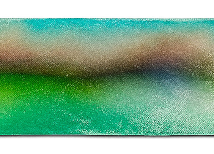 Auralina Hand-Dyed Silk Velvet Ribbon by Hanah Silk™ (Made in USA)