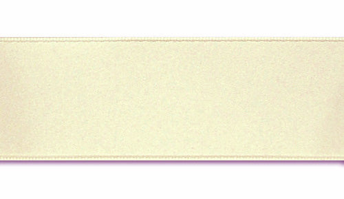 Butter Double-Faced Satin Ribbon
