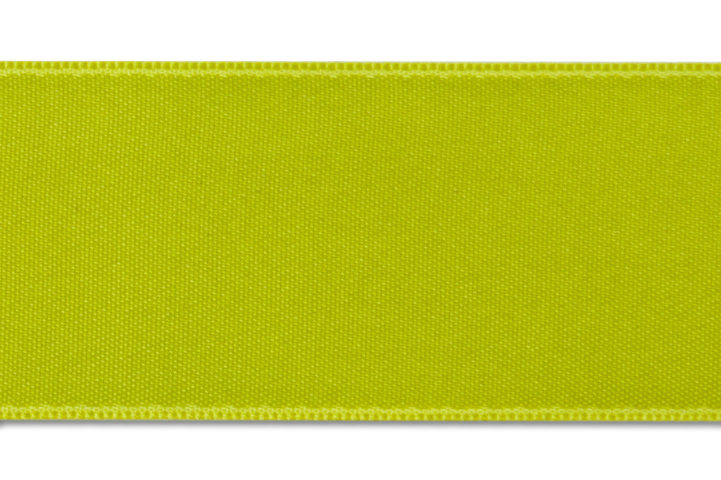 Lime Green Green Double-Faced Satin Ribbon