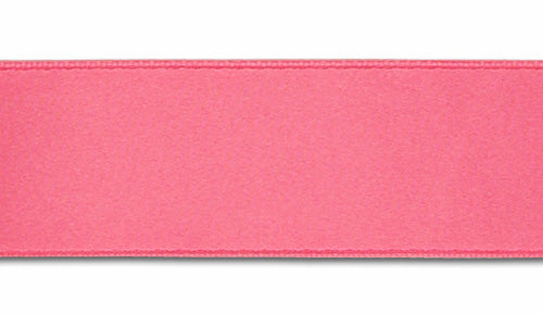 Bubblegum Double-Faced Satin Ribbon