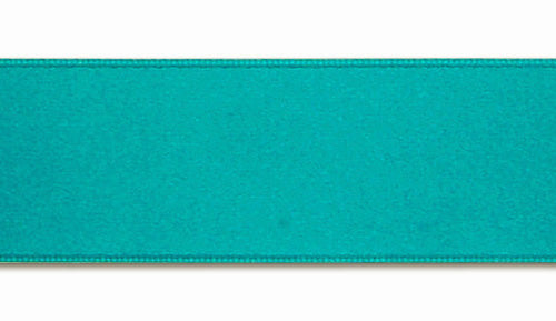 Teal Double-Faced Satin Ribbon